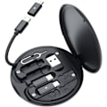 Miniatyrbild 1 av 5: Multi USB-laddningsadapterkabelkit, USB C till Lightning-adapterbox (blå)