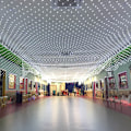 Miniatyrbillede 5 af 5: Sikker Spænding Net Julelys Vandtætte Udendørs Indendørs 320LED'er 3M*2M (10ft*6.6ft) Multi Farver, 8 Modes