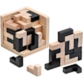 Miniatyrbild 2 av 4: L-format Pusselkub i Trä - Pedagogisk Hjärngympa Leksak - Träpussel L-shaped