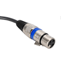 Miniatyrbillede 4 af 4: Dual for RCA Han til Dual XLR Hun Audio Adapter Kabel Patch Cord Dobbelt række PVC ledning