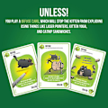 Miniatyrbild 3 av 5: Streaking Kittens Expansion Set - Ridiculous Russian Roulette Card Game, Kortspel för Vuxna, Tonåringar och Barn - 15-korts Tillägg