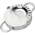 Miniatyrbilde 1 av 5: Dumpling Empanada Ravioli Maker Press Mold i rustfritt stål - Wontonform, enkelt verktøy for dumplingomslag, deigstempelkutter, bakverkpai-laging