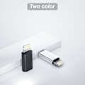 Pikkukuva 3 / 5: Micro USB -naaras - Lightning -uros latausadapteri (3 kpl) Android-latauskaapeliportin liitin iPhone/iPad-latauskaapelille, datamuunnin