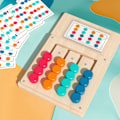 Miniatyrbillede 4 af 4: Demens Aktiviteter for Seniorer, Nemme Træ Alzheimer's Produkter til Ældre, Farve Hukommelsesspil for Voksne, Store Sensoriske Aktivitetsbrætter