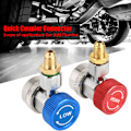 Miniatyrbillede 2 af 5: Justerbar Quick Connect Adapter, AC R134A Adapter, Hurtig og Nem R-134A til Bil Tilføj Slangetilslutninger til Fluorindustrien