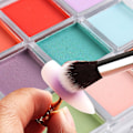 Miniatyrbillede 4 af 5: 9 Farver Neglepigment Palette Gradient Ombre Neglepudder Sæt til DIY Manicure Begyndere - Perfekt Negledesign med Ultra Fint Pudder