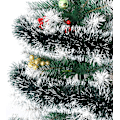 Miniatyrbilde 4 av 4: 2M/5 stk. Tykk Juleglitterkrans for Juletre og Hjemmedekorasjoner