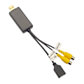 Miniatyrbild 2 av 5: USB till CVBS Videoutgång Adapter Box Gränssnitt Anslut till Monitor Display Enhet för Android Radio Multimedia