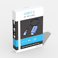 Miniatyrbillede 5 af 5: USB3.0 Type-C Video Capture Card 1080P HDMI-kompatibel Video Grabber Boks Understøtter Win/Android5.1 eller Nyere System