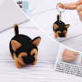 Miniatyrbillede 5 af 5: Filte Sæt, Dyr Nålefilte Sæt, DIY Uldfilte Materiale Sæt med Værktøj og Instruktion til Nålefilte Håndværksprojekt og Håndlavet dog2