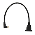 Pikkukuva 4 / 5: DP Naaras - Mini DP Uros Kaapeli Kaksireikäinen Lukittava Malli Displayport Sovitin QXGA 2560x1600 Resoluution Ulostulolle