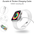 Miniatyrbillede 5 af 5: Ur-oplader - Hurtigt magnetisk opladningskabel til ur, til i-Watch Series Ultra 2/Ultra/9/8/7/6/5/4/3/2/1/SE, Type-C Bærbar ur-opladningsdock type c