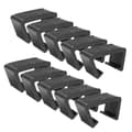 10 st utomhus trädgårdsmöbler rotting justeringsfäste, sofffäste