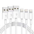 Pikkukuva 1 / 5: iPhone-latauskaapeli, pitkä 2 metriä, Lightning-kaapeli, nopea latausjohto, nopea tiedonsiirto USB-kaapeli