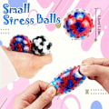 Miniatyrbillede 3 af 5: 24 stk. Stressbolde, Squishy Squeeze Bolde Bulk Fidget til Voksne, Squishy Bolde Relax Bolde, Stressbolde til Voksne Stil Tilfældig