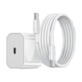 Laddare för iPhone 15/iPhone 16/iPhone 17 + 2-meters datakabel, snabbladdare, USB-C till USB-C