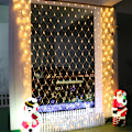 Miniatyrbillede 4 af 5: Sikker Spænding Net Julelys Vandtætte Udendørs Indendørs 320LED'er 3M*2M (10ft*6.6ft) Multi Farver, 8 Modes