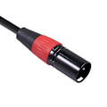 Pikkukuva 4 / 4: 3,5 mm TRS - kaksois-XLR-uros audiokaapeli 1-2 stereoaudioadapterikaapeli jakajakaapelin liittimet 1.8m
