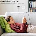 Miniatyrbilde 4 av 4: 2-pakning 25W lader USB C hurtiglader for Samsung Galaxy S23, S20, S21 FE, S21 Ultra 5G, S22, Note 20, A51, A53, A72, M43, M53, Z Fold3, Fold4, Flip 3/4