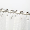 Miniatyrbillede 5 af 5: Dekorative Bruseforhængskroge Rustfri Rustfrit Stål Bruseforhængsringe Chrome