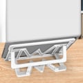 Miniatyrbillede 2 af 5: Laptop Holder Stærk Bæreevne Effektiv Varmeafledning Foldbart Skrivebord Notebook Holder Stand Kompatibelt Kontor La