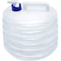 Miniatyrbillede 1 af 5: 5L 10L 15L Bærbar Foldbar Vandbeholder med Hane, BPA-fri Vandbeholder Tanke - Vandopbevaring til Camping, Vandring, Klatring 15L