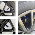 Miniatyrbillede 5 af 5: Bildæk Ventilhætter, 12 stk. Lufthætter, Universal til Biler, SUV'er, Cykler, Lastbiler og Motorcykler blue