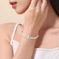 Miniatyrbilde 5 av 5: Metall med Cubic Zirconia Kompatibelt Armbånd & Europeiske, Jule-charms for Kvinner Jenter til Bursdag Aarynnivers