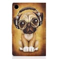 Miniatyrbillede 3 af 5: Læder Tablet Etui Til Samsung Galaxy Tab A9+ (Hund)