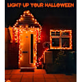 Miniatyrbild 5 av 5: LED Ljusslinga, 3M 30 LED Batteridriven LED Slinga Vattentät för Utomhus Trädgård Inomhus Bröllop Fest Jul (Orange)