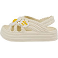 Pikkukuva 4 / 5: Taaperoikäisten tyttöjen ja poikien sandaalit, pienten tyttöjen ja poikien lasten kesäjuhlakengät, pienten lasten vapaa-ajan sandaalit white Size 28-29,inner length 17.5cm