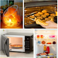 Miniatyrbillede 4 af 4: 25W Ovnpære 300 Grader E14 Dæmpbar, Varm Hvid 2700k, AC 220V-240V, 85LM, Til Mikrobølgeovn, Ovn, 6 stk 25W