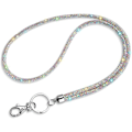 Miniatyrbild 1 av 5: Korthållare-halsband, 31,5'' All Around Bling Crystal Halsbandskedja Damkedja (AB Färg)