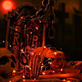 Miniatyrbild 3 av 5: Höstdekorationsljus, 12/8-pack 2m 20 LED Höst-Fairy Lights Halloween Inomhus Blinkande Stjärnljus Batteri Mikro Silvertråd Eldflugeljus Orange