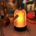 Miniatyrbillede 1 af 3: Bærbar Fuglebur Lampe - Berøringskontrol, Trådløs Batteridrevet Lampe Med LED Pære, Bordlamper Til Soveværelse, Dekorativ Sengelampe