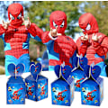 Miniatyrbild 4 av 5: Spiderman Julgodisask, 24 st Julpappersaskar, Födelsedagsfestask för Godis, Choklad, Kakor, Barnkalas, Babyshower