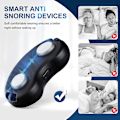 Miniatyrbillede 4 af 5: Anti-snorken enheder, Elektrisk stop snorken for dyb søvn, Effektiv snorken løsning, Sovende V-ansigts skønhedsenhed