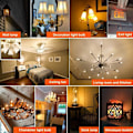 Miniatyrbillede 4 af 5: Dæmpbar Edison Pære, E14, LED, Vintage, LED Pærer E14 T25 3W Varm Hvid, Viklet Filament, til Cafe eller Bar, Hjem, 6 Stykker