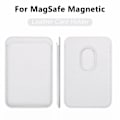 Pikkukuva 1 / 4: Luxury for Magsafe magneettinen nahkainen lompakkokotelo iPhone 11 12 13 14 15 Pro Max S23 korttipidike puhelinkotelo lisävarusteet White