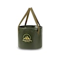 Miniatyrbild 1 av 4: Hållbar multifunktionell bärbar handfat vattentät hopfällbar diskho hink resehandfat camping vandring förvaringshink 10L/20L Green 10L