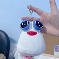 Pikkukuva 1 / 3: My Pet Alien Pou Plushie-avaimenperät Piirros Anime-hahmot Reppujen riipukset Laukut Tarvikkeet Lasten Syntymäpäivälahjat Plushies Keychain-4