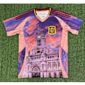Miniatyrbild 1 av 2: Säsong 2425 Spanien Special Edition Kortärmad Fotbollströja Snabbtorkande Andningsbar Sportkläder M