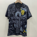 Miniatyrbilde 1 av 2: Sesong 2425 Brasil Spesialutgave Genser Thai Versjon Kortskjorte Fotballskjorte Hurtigtørkende Pustende Sportsklær Black XXL