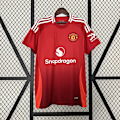 Miniatyrbillede 1 af 2: 24-25 Manchester United Hjemme Ude Fodbold T-shirt S-2XL Home S