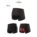 Miniatyrbilde 7 av 7: Pustende sykkelshorts Sykkelundertøy Gel Pad Red XL