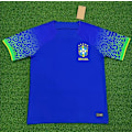 Pikkukuva 1 / 2: Kausi 2425 Brasilia Koti Vieras Lyhythihainen Jalkapallopaita Nopeasti Kuivuva Hengittävä Urheiluvaatetus Away M