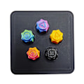 Miniatyrbild 1 av 4: Ny Laser Squid Game 2 Gonggi 5-pack med bricka Multicolor
