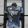Miniatyrbillede 1 af 3: 25-26 Real Madrid CF Lightning Dragon Special Edition Træningsuniform Fodbold T-shirt S-2XL XXL