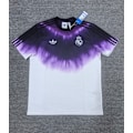 Miniatyrbilde 1 av 3: 2024 2025 Real Madrid CF Spesialutgave Lilla Hvit Treningsdrakt Fotballtrøye S-2XL S