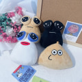 Pikkukuva 3 / 3: My Pet Alien Pou Plushie-avaimenperät Piirros Anime-hahmot Reppujen riipukset Laukut Tarvikkeet Lasten Syntymäpäivälahjat Plushies Keychain-4